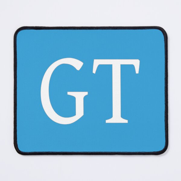 Item preview, GT Initials Monogram Elegant White Letters designed and sold by Jeallan Designs.