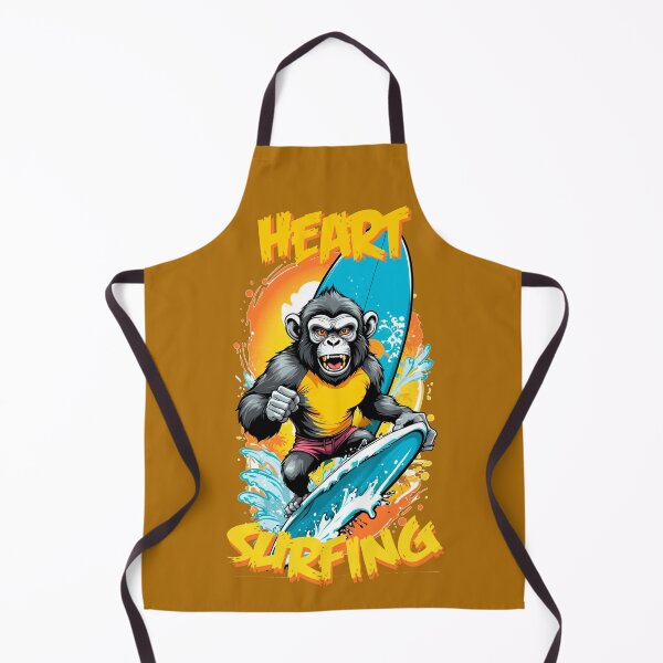 Item preview, Angry monkey Surfing designed and sold by PETS ABC.
