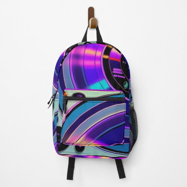 Item preview, DJ Turntable Purple Holographic designed and sold by musicgeniusart.