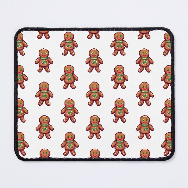 Item preview, Adorable Pixel Gingerbread Man- Pixel art designed and sold by octoboobs.