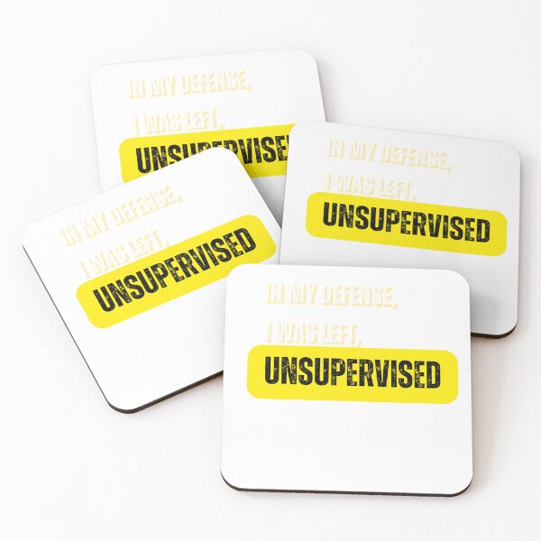 Item preview, In my defense, I was left unsupervised for men women designed and sold by Echamakh96.