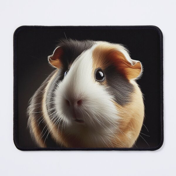 Item preview, Realistic Tricolor Guinea Pig Pawtrait designed and sold by PawtraitRealism.