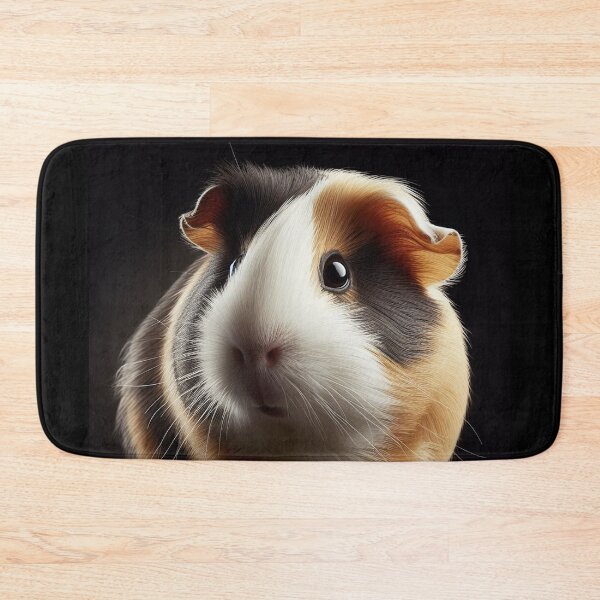 Item preview, Realistic Tricolor Guinea Pig Pawtrait designed and sold by PawtraitRealism.