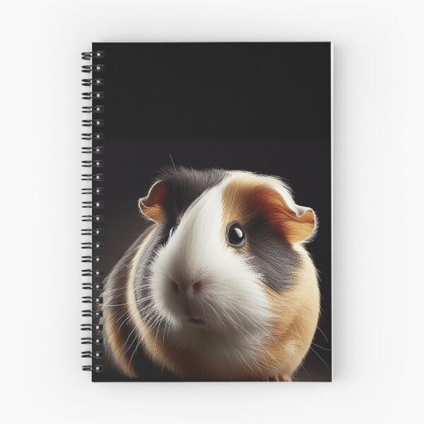 Item preview, Realistic Tricolor Guinea Pig Pawtrait designed and sold by PawtraitRealism.