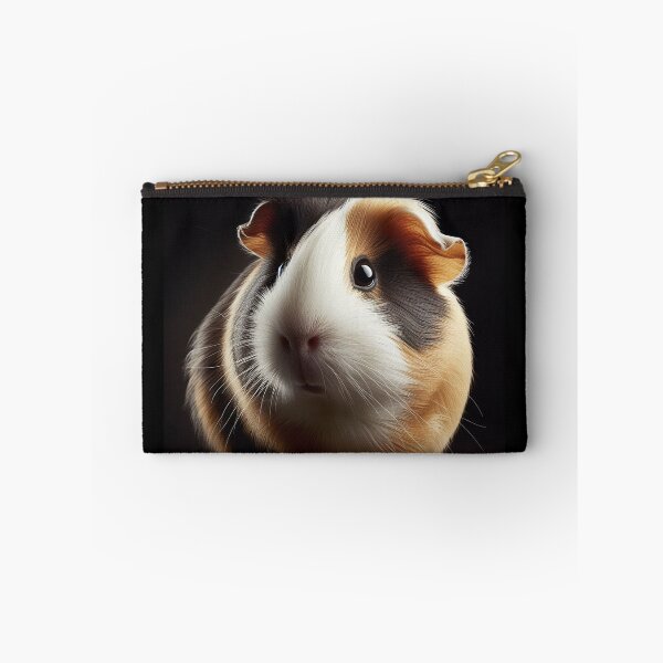 Item preview, Realistic Tricolor Guinea Pig Pawtrait designed and sold by PawtraitRealism.