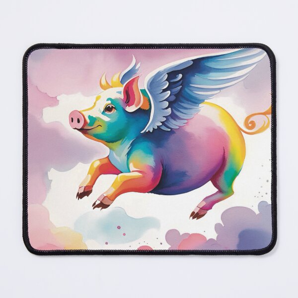 Item preview, And pigs might fly designed and sold by Liz Loasby.