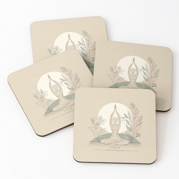 Item preview, Yoga - Where inner Peace Meets A Strech - Mental Health - Fitness and Mental Health designed and sold by InkCraftHouse.