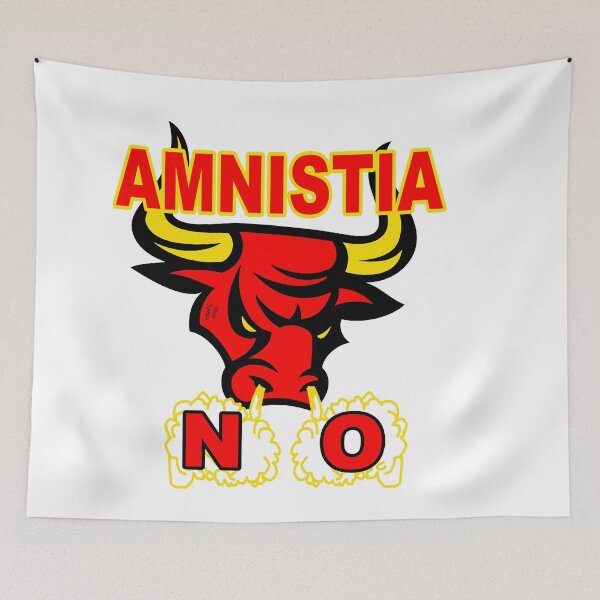 Item preview, Spanish Bull Says No To Amnesty; designed and sold by StickerApe.