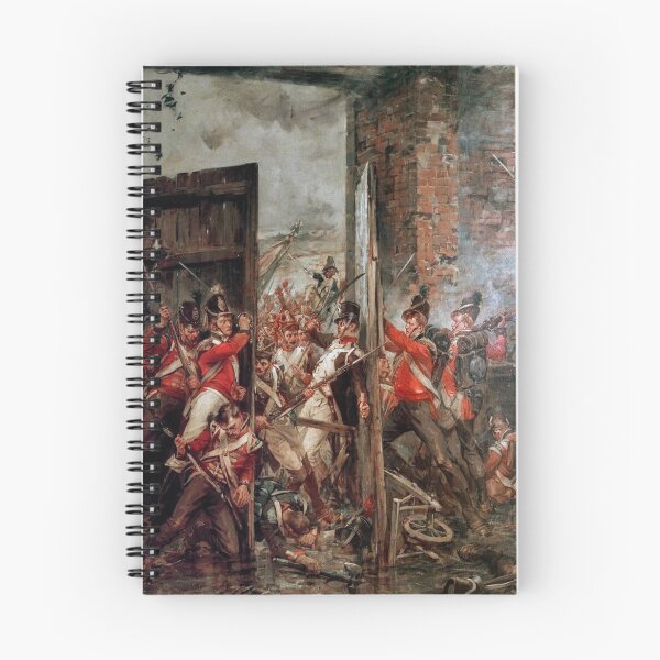 Item preview, 1815 - Napoleonic Wars - Battle of Waterloo - Closing the Gates at Hougoumont designed and sold by TheHappyK.