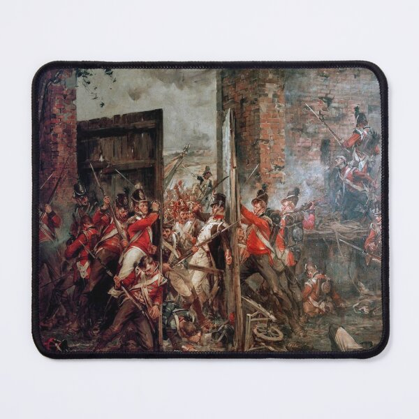 Item preview, 1815 - Napoleonic Wars - Battle of Waterloo - Closing the Gates at Hougoumont designed and sold by TheHappyK.