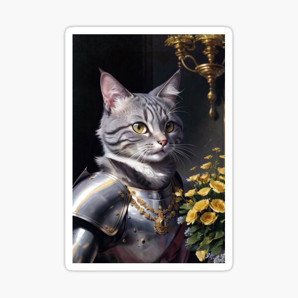 Cat Knight #16 Sticker