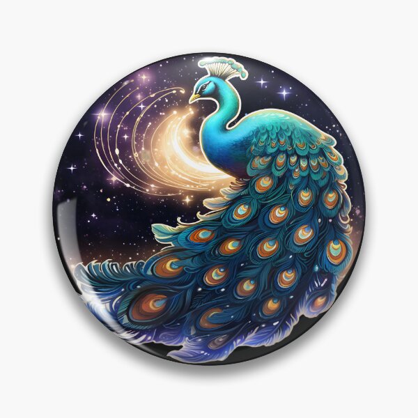 Item preview, Mystical peacock designed and sold by AI-Only Creations.