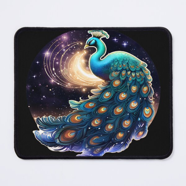 Item preview, Mystical peacock designed and sold by AI-Only Creations.