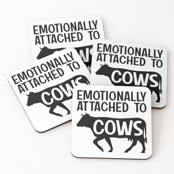 Item preview, Emotionally Attached To Cows designed and sold by kamrankhan.