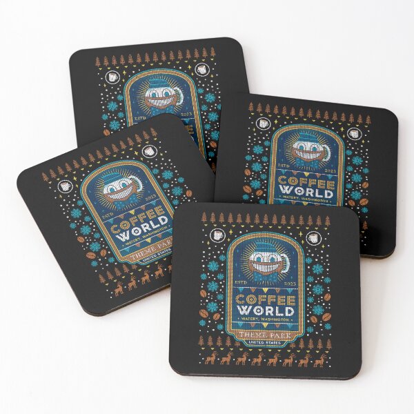 Item preview, Watery Coffee World Ugly Sweater designed and sold by Lagelantee.
