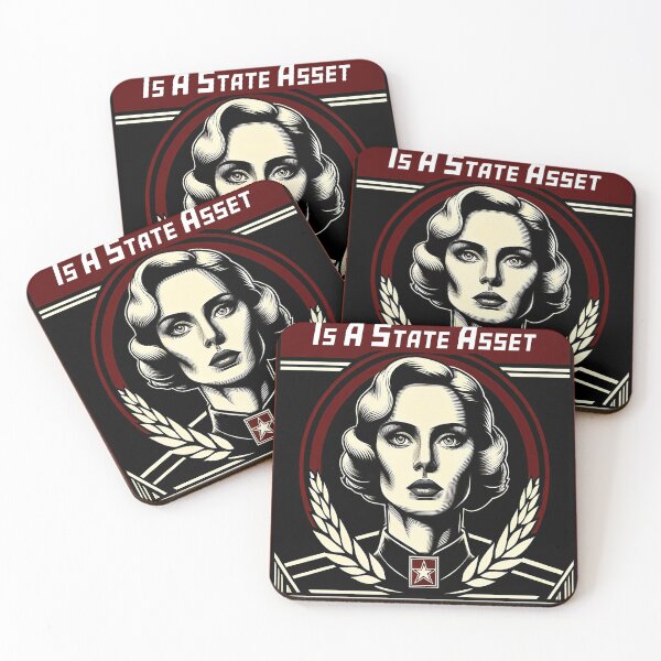 Item preview, State Asset Propaganda  designed and sold by JustBeNormal.
