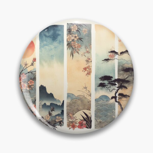 Item preview, Rectangular Animal Ukiyoe: Captivating Watercolour Artistry Unveiled designed and sold by Doddlaix.
