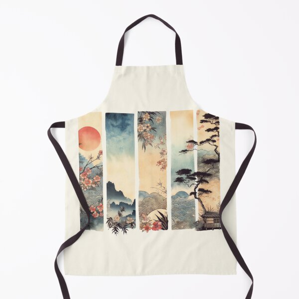 Item preview, Rectangular Animal Ukiyoe: Captivating Watercolour Artistry Unveiled designed and sold by Doddlaix.
