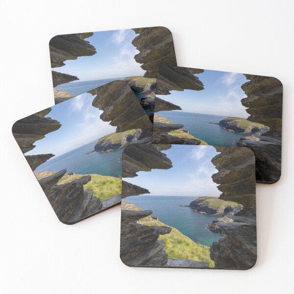 Item preview, The sea through the windows of Tintagel Castle designed and sold by ast-photography.