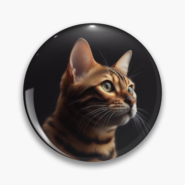 Item preview, Realistic Bengal Cat Pawtrait designed and sold by PawtraitRealism.