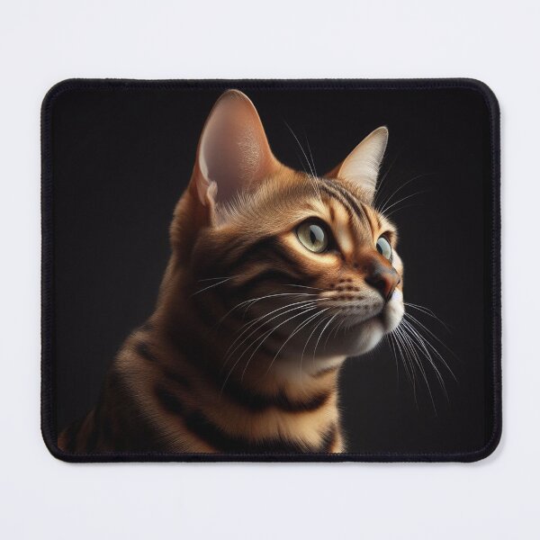 Item preview, Realistic Bengal Cat Pawtrait designed and sold by PawtraitRealism.