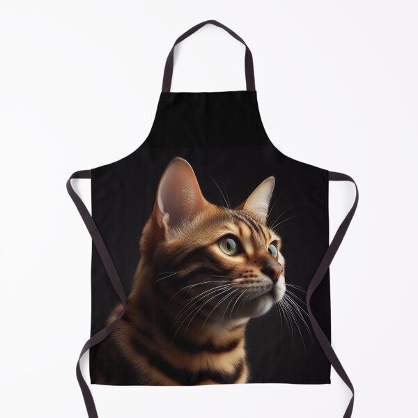 Item preview, Realistic Bengal Cat Pawtrait designed and sold by PawtraitRealism.