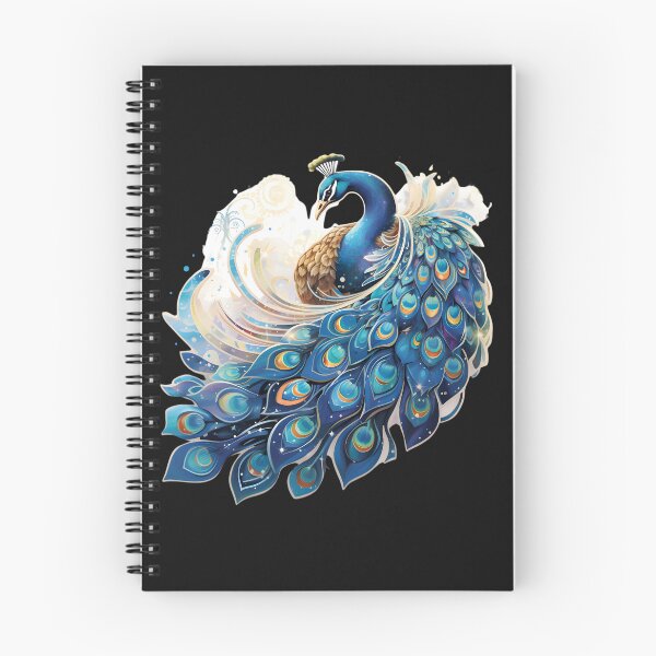 Item preview, Mesmerizing peacock designed and sold by AI-Only Creations.