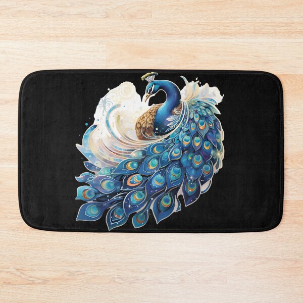 Item preview, Mesmerizing peacock designed and sold by AI-Only Creations.