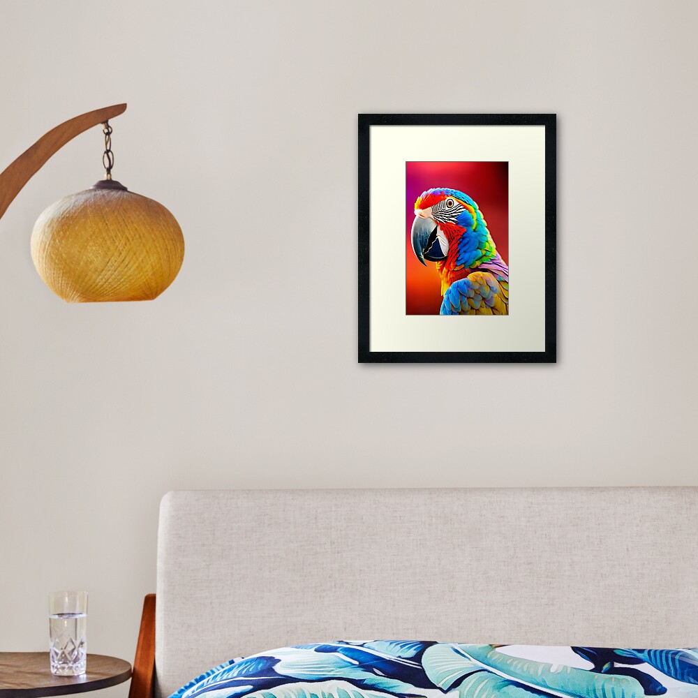 Item preview, Framed Art Print designed and sold by wohnfuehlfabrik.