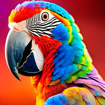 Artwork thumbnail, AI Art- Parrot #2 by wohnfuehlfabrik