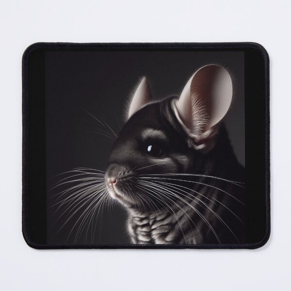Item preview, Realistic Black Pearl Chinchilla Pawtrait designed and sold by PawtraitRealism.