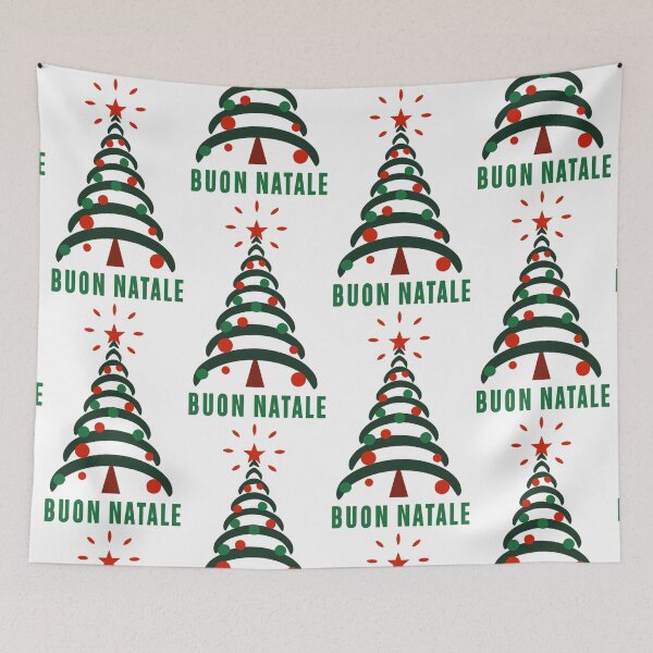 Item preview, Chic Christmas Lines: Buon Natale Greeny Abstraction designed and sold by EmeraldeaDesign.
