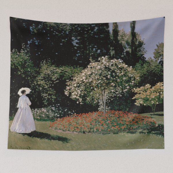 Item preview, Woman in the Garden, Claude Monet designed and sold by Suzana Djordjevic.