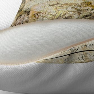 Alternate view of Bird in the Hand Throw Pillow