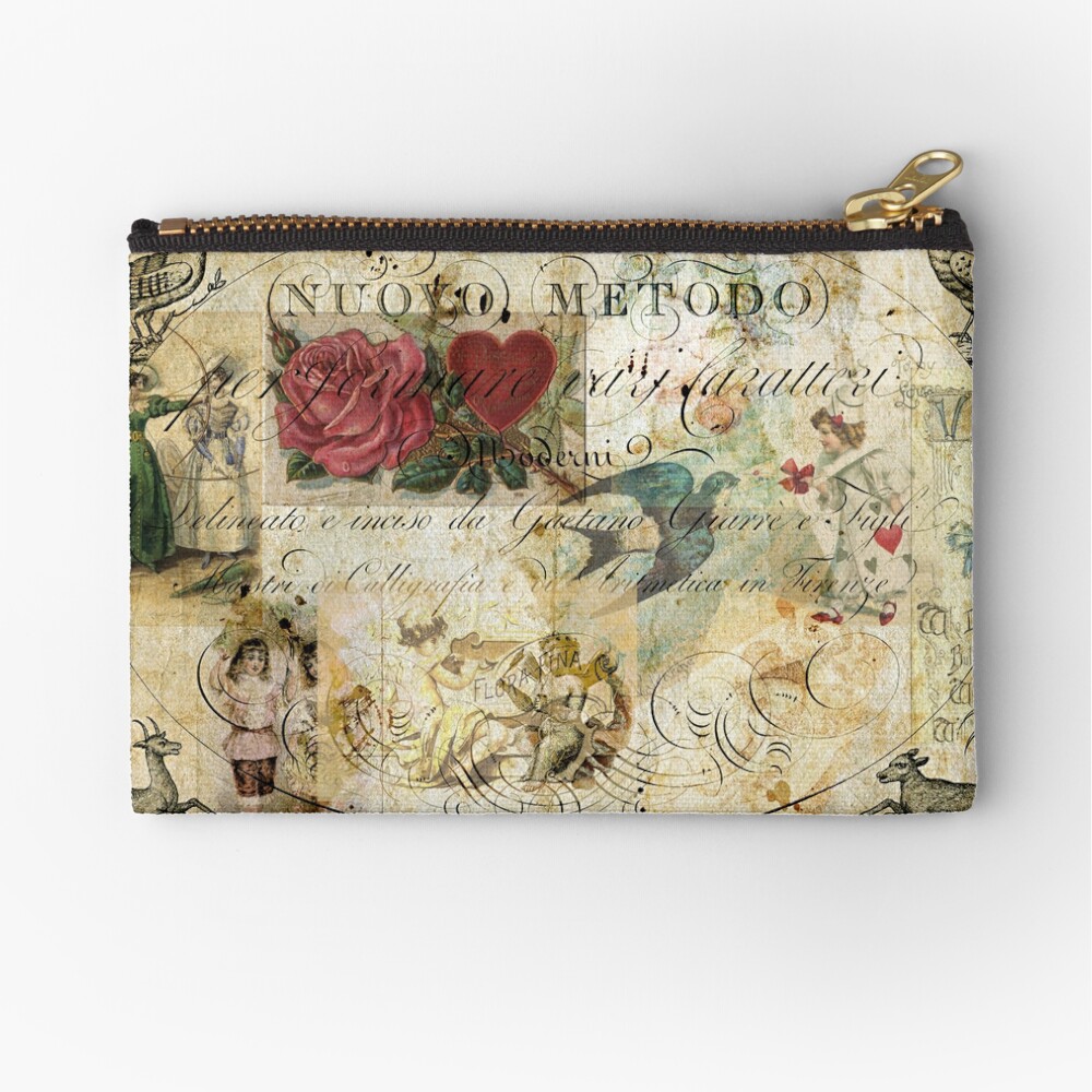 Bird in the Hand Zipper Pouch