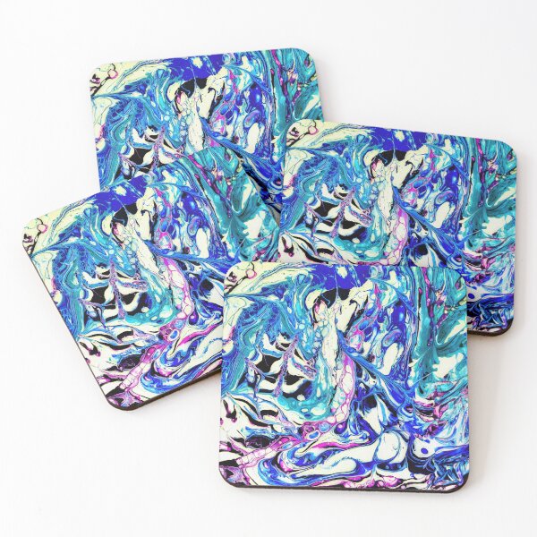 Item preview, Mystic Waters: Mesmeric Odyssey in Poured Acrylic designed and sold by ChakraMonkey.