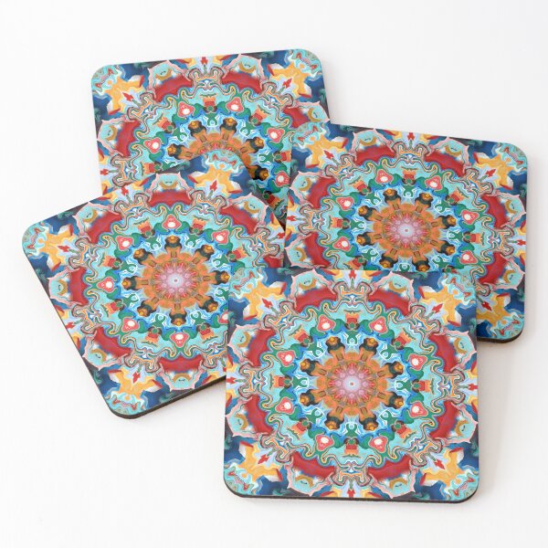 Item preview, Flor fractal psicodélica geométrica de 8 lados (993) designed and sold by MeltMore.