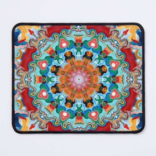 Item preview, 8-sided Geometric Psychedelic Fractal Flower (993) designed and sold by MeltMore.