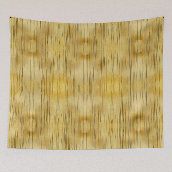 Item preview, Yellow stripe pattern designed and sold by MoxisWatercolor.