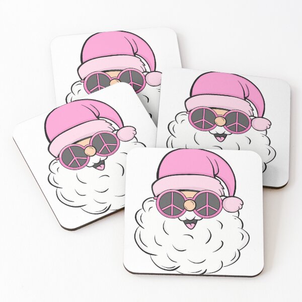 Item preview, Pink Groovy Santa designed and sold by TeresalynnCo.