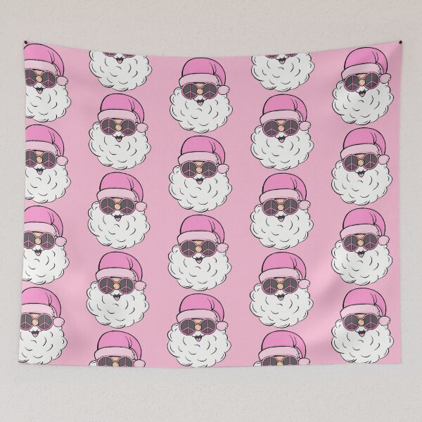 Item preview, Pink Groovy Santa designed and sold by TeresalynnCo.