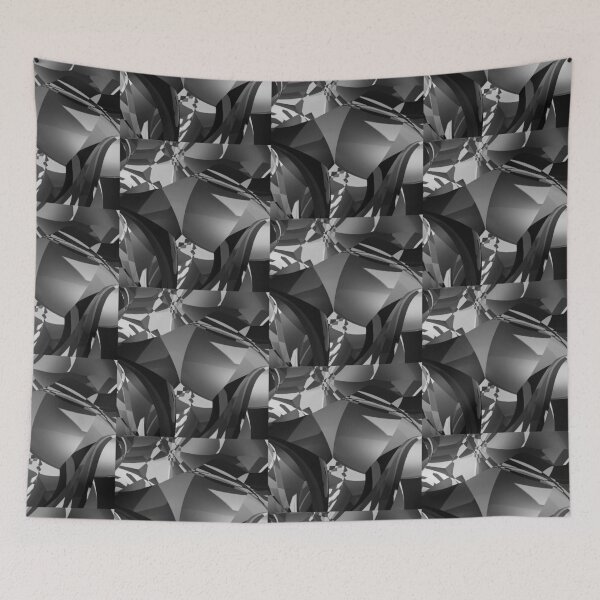 Item preview, Camo Style, After Picasso's Guernica, Gray Wearable Art designed and sold by JoyceDade.