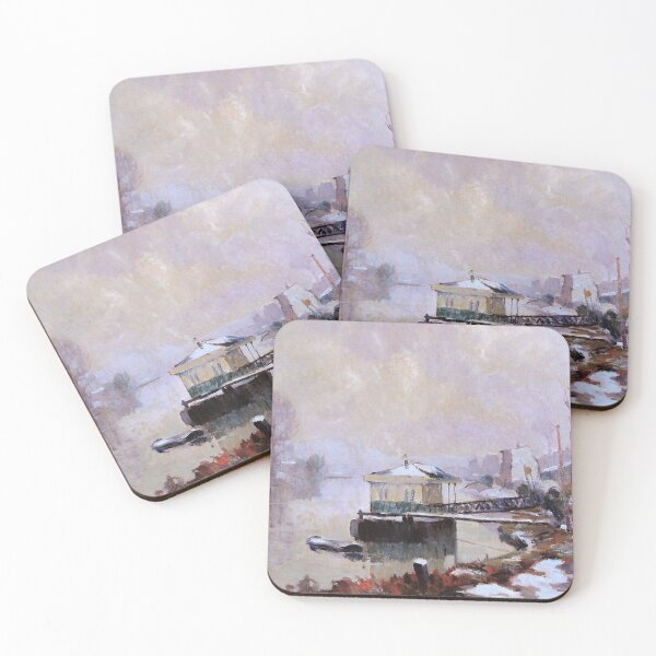 Item preview, The Pontoon by Robert Antoine Pinchon designed and sold by tomorrowsart.
