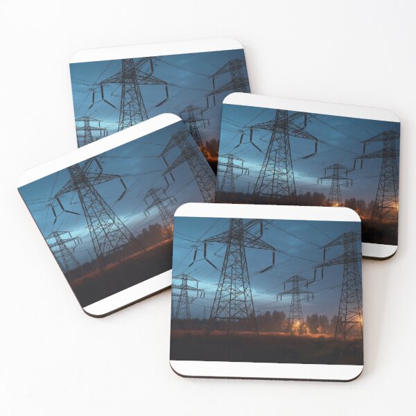 Item preview, Pylons at Night designed and sold by pinkal.