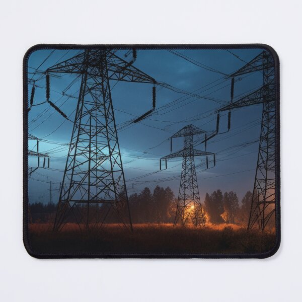 Item preview, Pylons at Night designed and sold by pinkal.