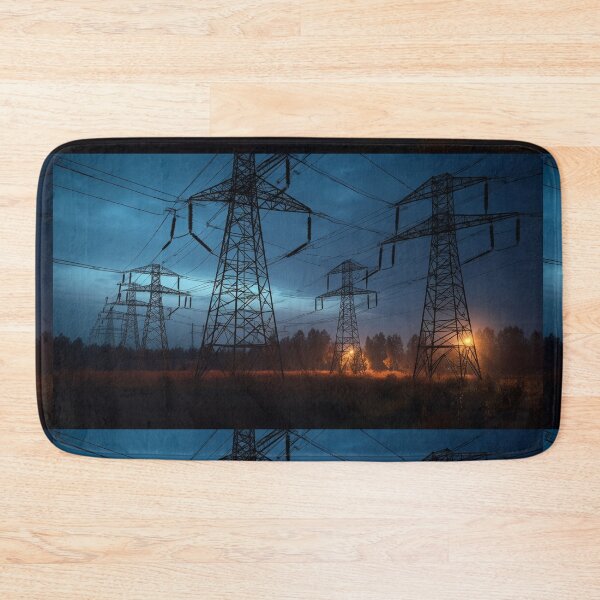 Item preview, Pylons at Night designed and sold by pinkal.