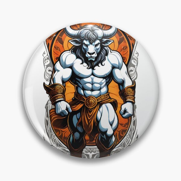 Item preview, "Majestic Minotaur: Mythical Fusion Illustration T-Shirt" designed and sold by ArtistKunal123.