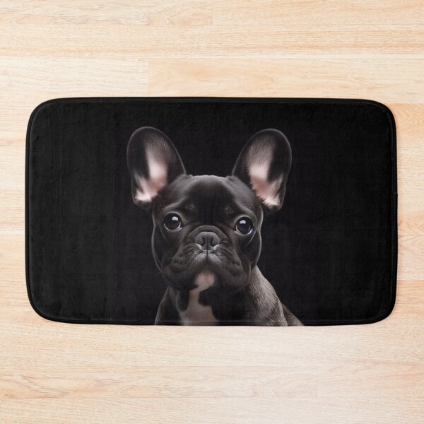 Item preview, Realistic Black French Bulldog Pawtrait designed and sold by PawtraitRealism.