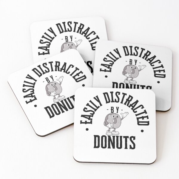 Item preview, Easily Distracted By Donuts designed and sold by printsbymiles.