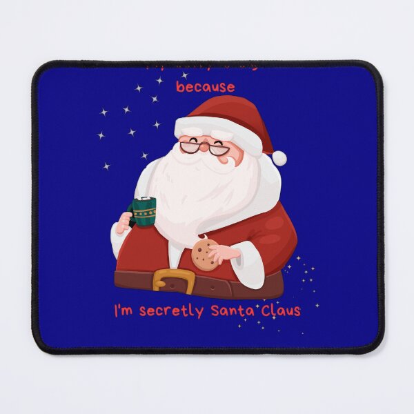 Item preview, I'm secretly Santa Claus and I love hot chocolate designed and sold by NemoDreams.